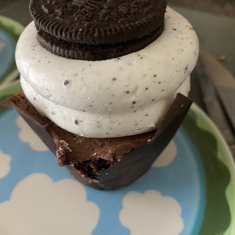 Oreo cupcake