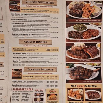 Texas Roadhouse - Menu (8/2025). - American Near Me - Nottingham, Maryland