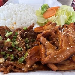 Fukumaru Teriyaki - Spicy Pork and Spicy Chicken Teriyaki