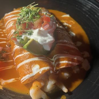 Clandestino - Shrimp Enchiladas - Cocktail Bars Near Me - Palm Springs, California
