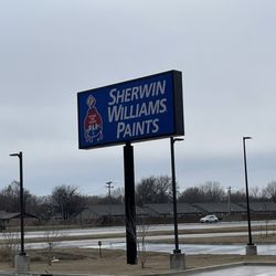Sherwin-Williams Paint Store - Sherwin Williams Road Signage