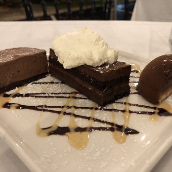 Let’s Meat Steak House - Chocolate Dessert Trio - Steakhouses Near Me - River vale, New Jersey Let’s Meat Steak House - Chocolate Dessert Trio - Steakhouses Near Me - River vale, New Jersey
