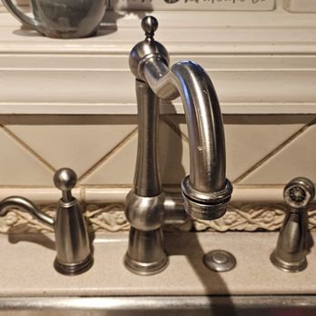 Tricomfort Solutions - Old faucet that needed replacement - Heating & Air Conditioning/HVAC Near Me