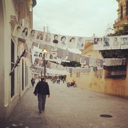 Pasaje Santa Catalina - Intervención fotográfica en el pasaje Santa Catalina