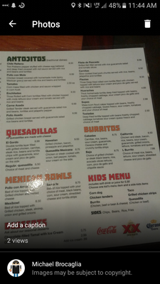 Menu photo 1 Taqueria El Taco Anderson, SC Menu photo 1 Taqueria El Taco Anderson, SC