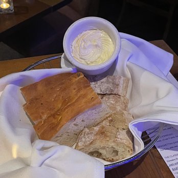 Spaghettini - Complimentary bread and butter! Soft and delicious - Italian Near Me - Seal Beach, California