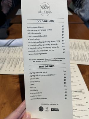 Menu photo 4 Sand Hill Kitchen Menlo Park, CA