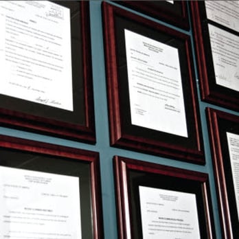 O’Brien Hatfield - awards wall in the O'Brien Hatfield, P.A. Tampa law office - Criminal Defense Law Near Me - Tampa, Florida O’Brien Hatfield - awards wall in the O'Brien Hatfield, P.A. Tampa law office - Criminal Defense Law Near Me - Tampa, Florida