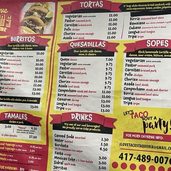I Love Tacos Taqueria - Mexican Near Me - Springfield, Missouri I Love Tacos Taqueria - Mexican Near Me - Springfield, Missouri