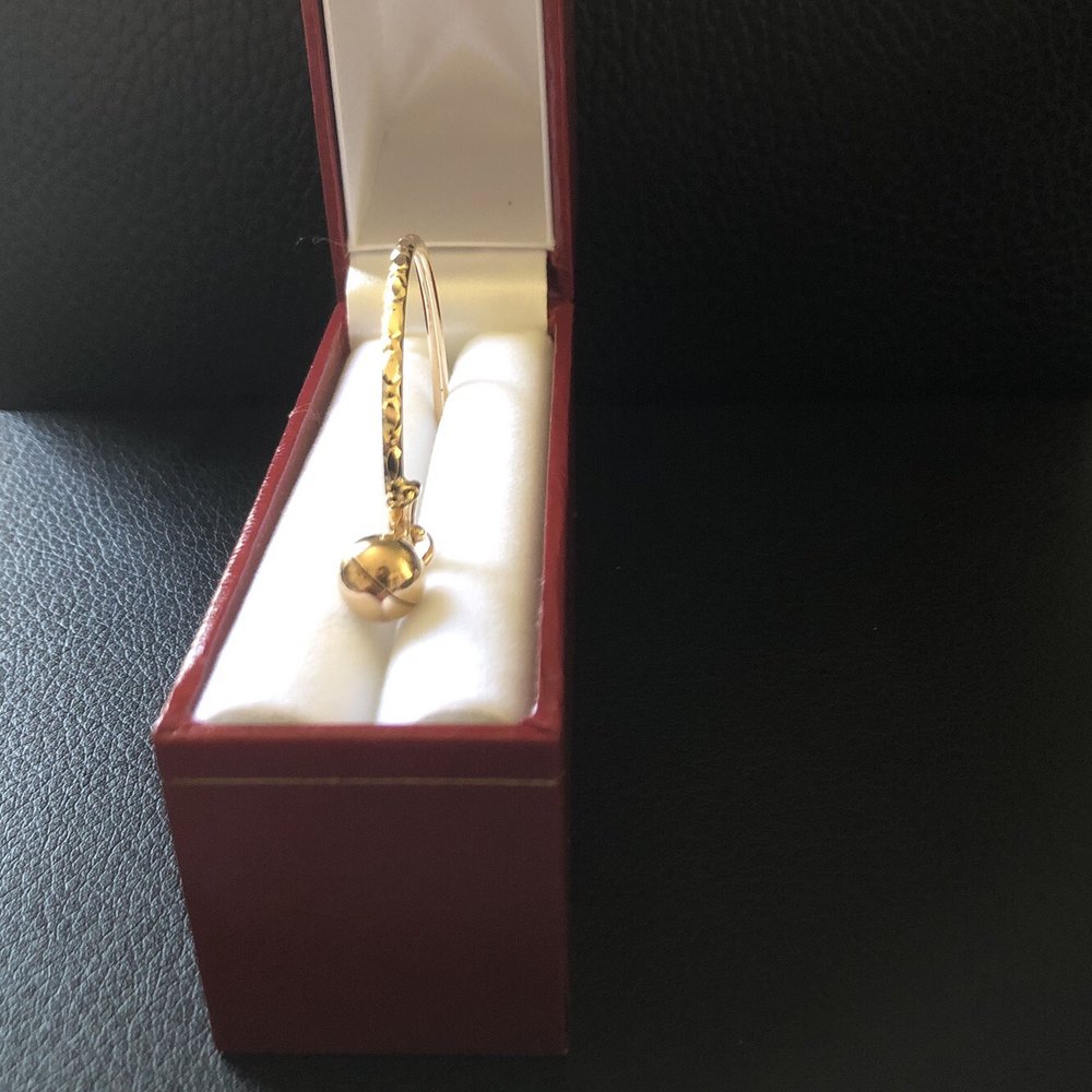 Ngoc Quang Diamond & Gems - Baby bangle yellow 18k, (4.1 grams) - Jewelry Near Me - Westminster, California Ngoc Quang Diamond & Gems - Baby bangle yellow 18k, (4.1 grams) - Jewelry Near Me - Westminster, California