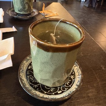 Huku Japanese Bistro - Genmaicha hot tea - Japanese Near Me - Davis, California Huku Japanese Bistro - Genmaicha hot tea - Japanese Near Me - Davis, California