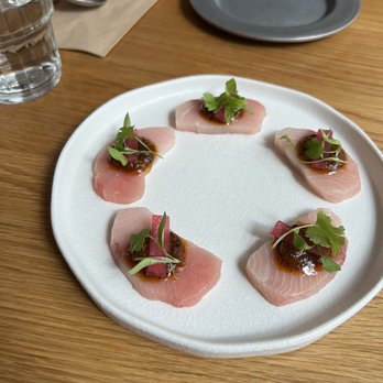 Mokyo - Yellowtail Crudo - Korean Near Me - New York, New York Mokyo - Yellowtail Crudo - Korean Near Me - New York, New York