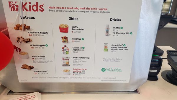 Menu photo 4 Chick-fil-A Plano, TX