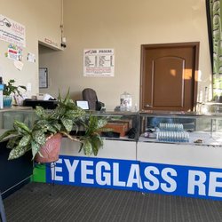 Asap Eyeglass Repair - Inside signage