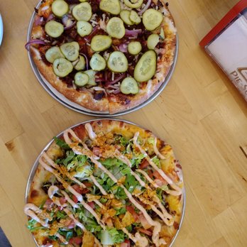 Pie Sci Pizza - Pickle Rick and Nacho Mamma - delicious!! - Pizza Near Me - Detroit, Michigan