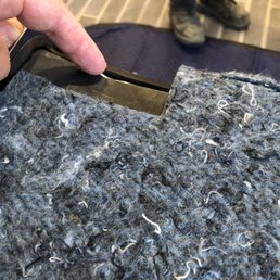 Crushed dishwasher top