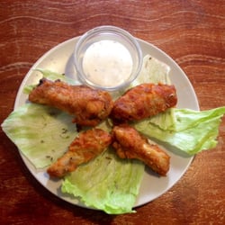 Alitas de pollo al búfalo