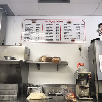 The Red Onion - Menu as of 7/26/19 - American Near Me - Concord, California