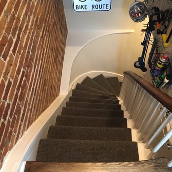 Wholesale Carpet - Godfrey Hirst Caramarr installed as a runner on winding stairs - Carpeting Near Me - Malden, Massachusetts Wholesale Carpet - Godfrey Hirst Caramarr installed as a runner on winding stairs - Carpeting Near Me - Malden, Massachusetts