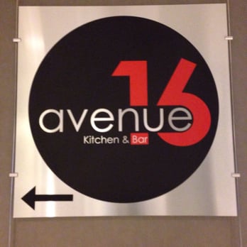 Avenue 16 Kitchen & Bar - Signage - Italian Near Me - Calgary, Alberta Avenue 16 Kitchen & Bar - Signage - Italian Near Me - Calgary, Alberta