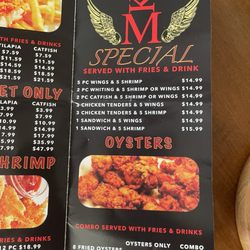 Yummy Wings - Menu