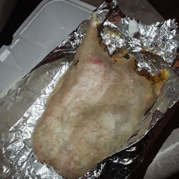 Dos Tacos - Burrito with hair - my hair is very straight - Tacos Near Me - Bakersfield, California