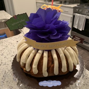Nothing Bundt Cakes - Happy Birthday cake - Bakeries Near Me - Greenwood, Indiana