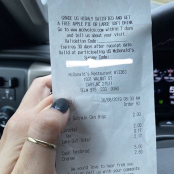 McDonald's - I had to buy my sons food again! - Fast Food Near Me - Cary, North Carolina McDonald's - I had to buy my sons food again! - Fast Food Near Me - Cary, North Carolina