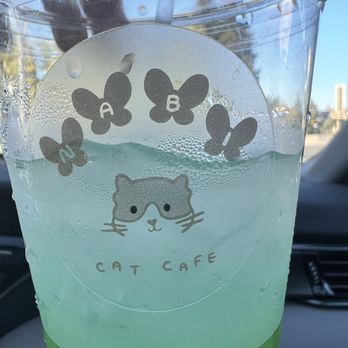Nabi Cat Cafe - Drink Decor ~ Nabi Cat Cafe Sticker - Themed Cafes Near Me - Santa Clara, California Nabi Cat Cafe - Drink Decor ~ Nabi Cat Cafe Sticker - Themed Cafes Near Me - Santa Clara, California
