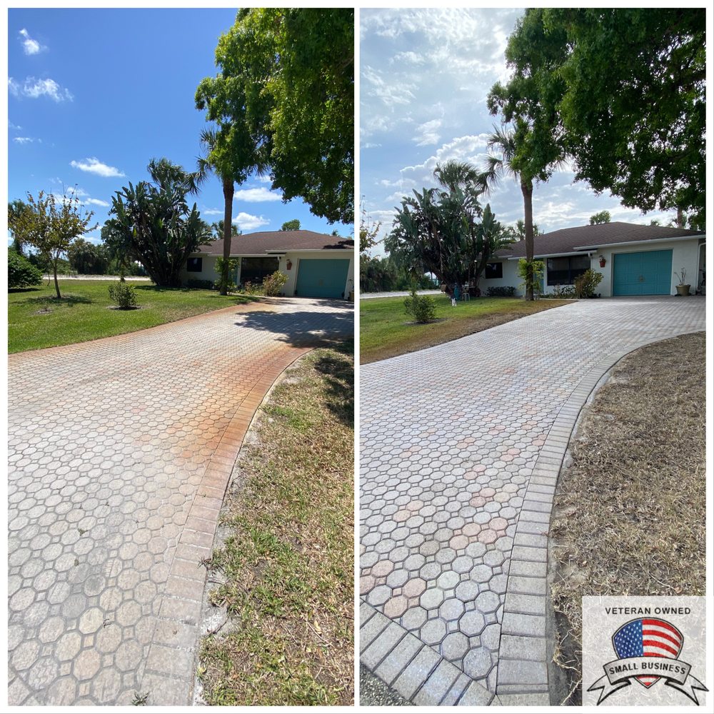 Slide of Veterans Pressure & Soft Washing