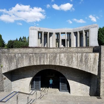 Bastogne War Museum - The crypt under the Mardasson War Memorial. All faiths are represented on the walls. - Museums Near Me - Bastogne, WLX