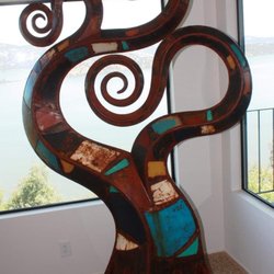 Rockstar Reiki and Massage - Diego Harris sculpture.
