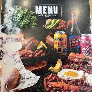 Made in Medellin - Katy - Menu - Colombian Near Me - Katy, Texas