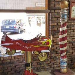 Fisher’s Barbershop Deluxe - Old Kids Peddle Car