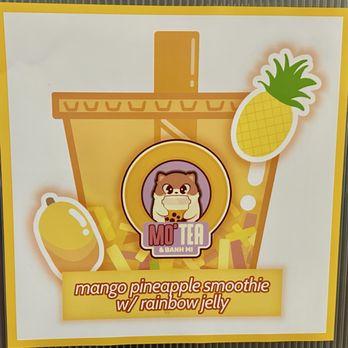 Mo'Tea & Banh Mi - Mango Pineapple Smoothie - Sandwiches Near Me - Naperville, Illinois