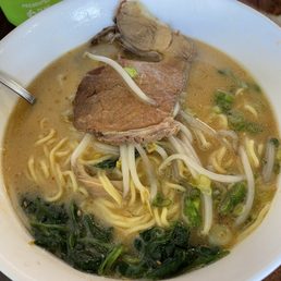 Spicy pork ramen so very delicious!!!!