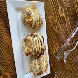 Nolan’s - Potato puff appetizer