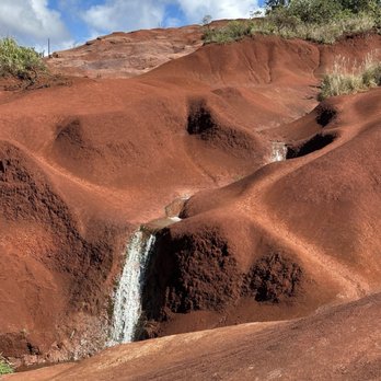 Red Dirt Waterfall - Landmarks & Historical Buildings Near Me Red Dirt Waterfall - Landmarks & Historical Buildings Near Me