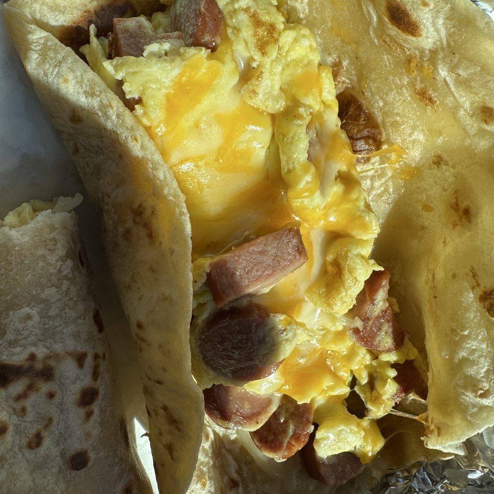 El Rincon de Mexico - Sausage breakfast taco - Mexican Near Me - Cypress, Texas El Rincon de Mexico - Sausage breakfast taco - Mexican Near Me - Cypress, Texas