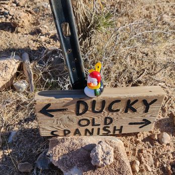 Rubber Duck Trail - Another sign... - Hiking Near Me - Las Vegas, Nevada Rubber Duck Trail - Another sign... - Hiking Near Me - Las Vegas, Nevada