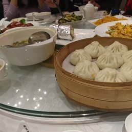 Pictured here: [Tianjin Style Sweet & Sour Soup], [Spicy Hand Pulled Chicken], [Shredded Potatoes], [Sliced Cucumber with Garlic] and more~