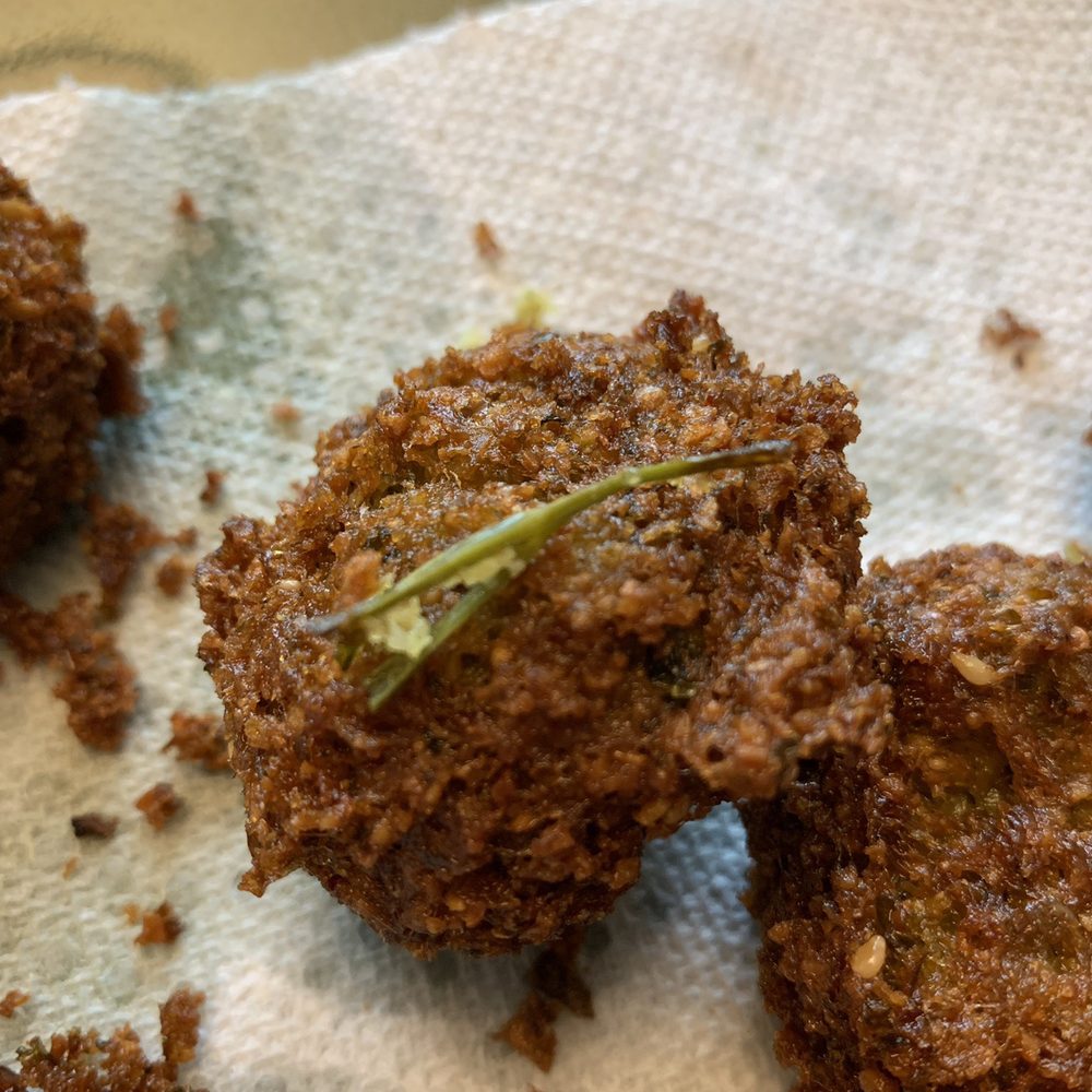 Pita BBQ - Oh yea you get a surprise in your Falafel too.. Just like a cereal box... - Mediterranean Near Me - South Elgin, Illinois Pita BBQ - Oh yea you get a surprise in your Falafel too.. Just like a cereal box... - Mediterranean Near Me - South Elgin, Illinois