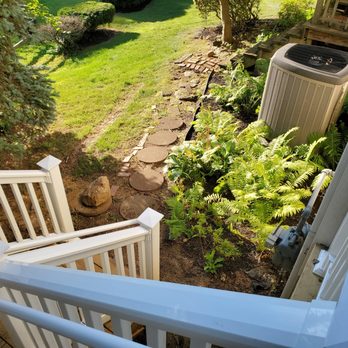 JW Tull Contracting - a view of the back yard from the stairs - General Contractors Near Me - Wilmington, Delaware