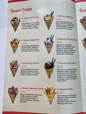 Menu photo 6 T-Swirl Crepe Paramus, NJ