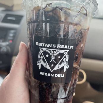Seitan's Realm - Devils Food Cup - Vegan Near Me - Columbus, Ohio