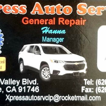 Xpress Auto Service - Auto Repair Near Me - La Puente, California Xpress Auto Service - Auto Repair Near Me - La Puente, California