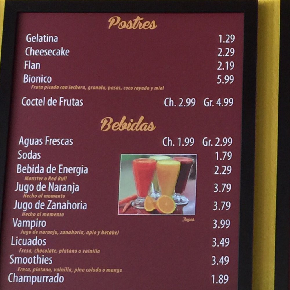 Lolita's Ice Cream - Menu board 3 - Ice Cream & Frozen Yogurt Near Me - Soledad, California Lolita's Ice Cream - Menu board 3 - Ice Cream & Frozen Yogurt Near Me - Soledad, California