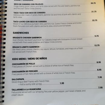 Brasa's Restaurant - Menu - Peruvian Near Me - Lexington-Fayette, Kentucky Brasa's Restaurant - Menu - Peruvian Near Me - Lexington-Fayette, Kentucky