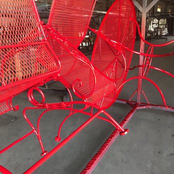 Rainn C Powder Coating - Fresh red coating at the facility. - Powder Coating Near Me - Pomona, California