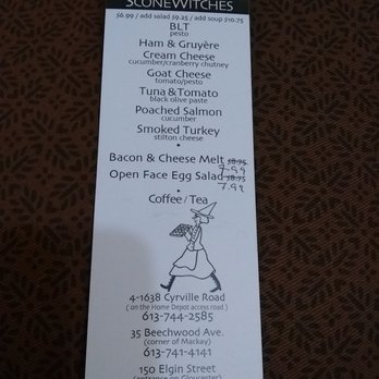 The SconeWitch - Sconewitches menu - Bakeries Near Me - Ottawa, Ontario The SconeWitch - Sconewitches menu - Bakeries Near Me - Ottawa, Ontario